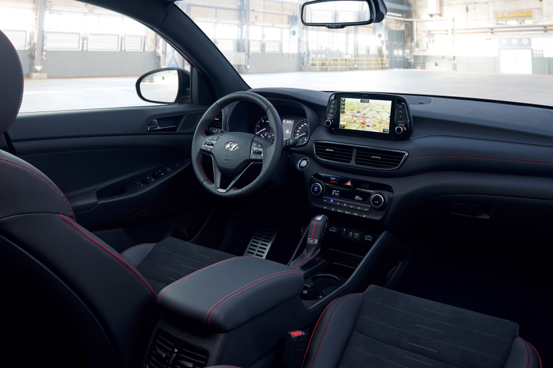 Illustration for article titled Europe’s Getting a Fun-ish Hyundai Tucson N Line With a Manual